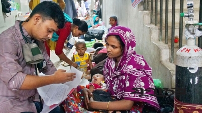 ২৪ ঘণ্টায় ডেঙ্গু জ্বরে আক্রান্ত ১৩৩৫ জন ২৪ ঘণ্টায় ডেঙ্গু জ্বরে আক্রান্ত ১৩৩৫ জন