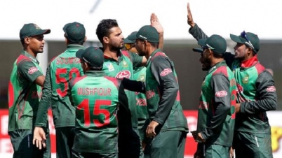ম্যাচ পরিত্যক্ত হলে চ্যাম্পিয়ন বাংলাদেশ