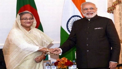 হাসিনাকে অভিনন্দন জানালেন মোদী