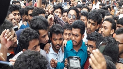 আন্দোলনে যোগ দিলেন ভিপি নূর