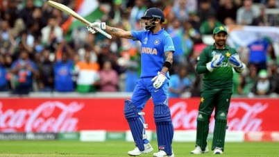  পাকিস্তানকে ৩৩৭ রানের টার্গেট দিল ভারত