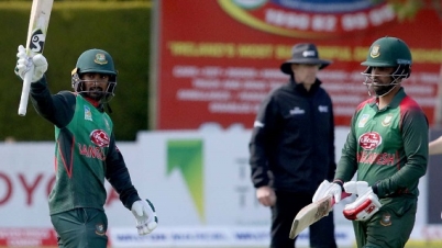  আয়ারল্যান্ডের বিপক্ষে টাইগারদের সহজ জয়