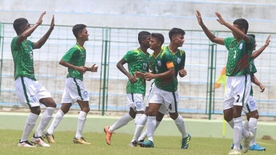 শ্রীলংকার জালে ৭ গোল বাংলাদেশ কিশোরদের