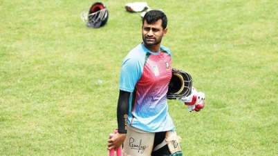 অনুশীলনে ফিরলেন তামিম