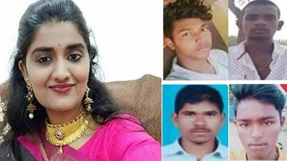 গণধর্ষণের পর পুড়িয়ে হত্যায় অভিযুক্ত ৪ জনকে গুলি করে হত্যা