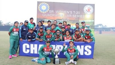 ভারতে শিরোপা জিতলো বাংলাদেশের মেয়েরা
