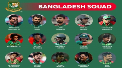 বিশ্বকাপে বাংলাদেশ স্কোয়াড