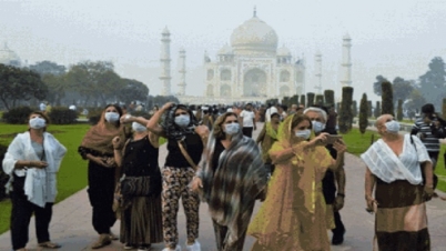তাজমহল রক্ষায় বসলো এয়ার পিউরিফায়ার
