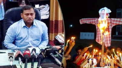 রাতের আঁধারে ক্যাম্পাস ছাড়লেন সেই ভিসি