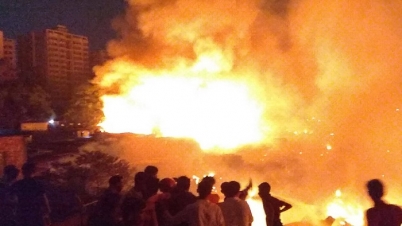 পুড়ে ছাই হলো সহস্রাধিক ঘর  