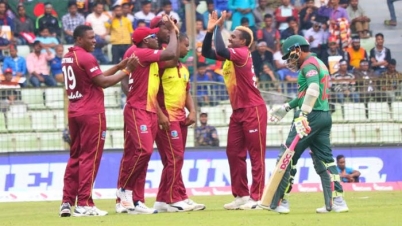ওয়েস্ট ইন্ডিসের ঝড়ো ব্যাটিংয়ে ৮ উইকেটের হার বাংলাদেশের