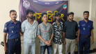 ভারতে পালানোর সময় শীর্ষ সন্ত্রাসী ইমনসহ গ্রেপ্তার ৪