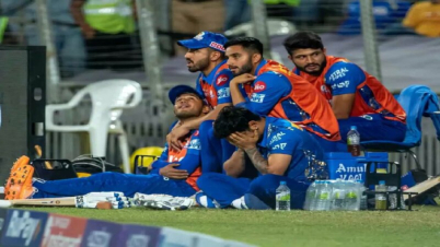 আইপিএলে টানা ৫ ম্যাচে হারল পাঁচবারের  চ্যাম্পিয়নরা