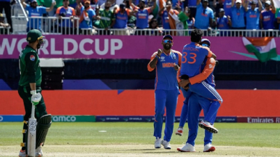 শ্বাসরুদ্ধকর ম্যাচে পাকিস্তানকে হারিয়ে সুপার এইটের পথে ভারত