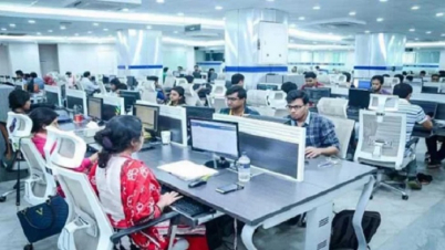 নতুন সময়ে চলছে ব্যাংক-অফিস