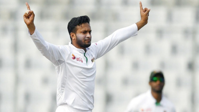 টেস্ট র‌্যাংকিংয়ে শীর্ষে ফেরার পথে সাকিব