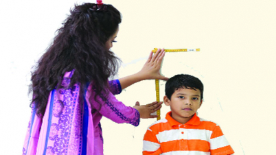 পুষ্টির অভাবে উচ্চতা কমছে শিশুদের