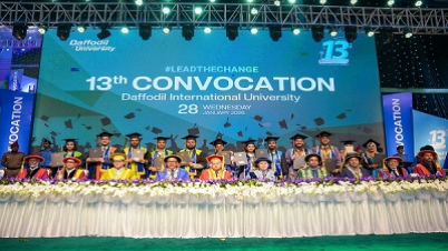 Daffodil International University Celebrates Its 13th Convocation Daffodil International University Celebrates Its 13th Convocation