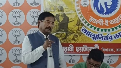 নির্বাচনে জিতলে ‘দুই বাংলা’ এক করার ঘোষণা বিজেপি নেতার