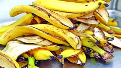 কলার খোসা যেসব কাজে আসে