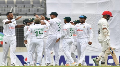 মিরপুর  টেস্ট : শান্তর ডবল সেঞ্চুরিতে  জয়ের পথে বাংলাদেশ