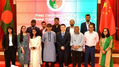 ড্রোন শো পরিচালনা শিখতে চীন যাচ্ছেন ১১ জন