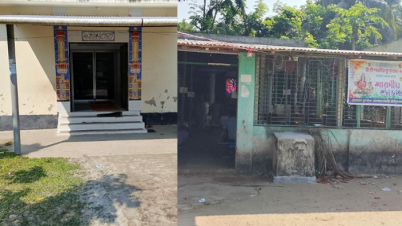 একই আঙিনায় মসজিদ-পূজামণ্ডপ একই আঙিনায় মসজিদ-পূজামণ্ডপ