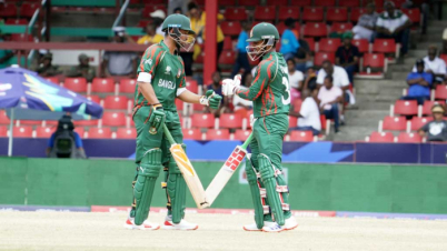 নেদারল‍্যান্ডসকে হারিয়ে সুপার এইটের পথে বাংলাদেশ