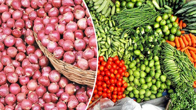 ৩৫ টাকার পেঁয়াজ এক সপ্তাহেই ৬০, সবজিও চড়া