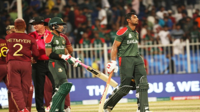 বাংলাদেশের ৩ রানের হার