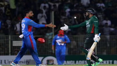 বিশাল জয়ে আফগানিস্তানকে হোয়াইটওয়াশ করলো সাকিব বাহিনী