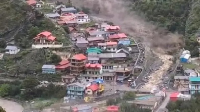 ভারতের উত্তরাখণ্ডে মেঘ ভাঙা বৃষ্টির তাণ্ডব, নিহত ৪, নিখোঁজ অনেক