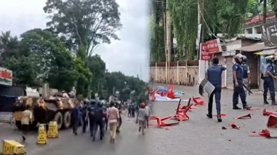 গোপালগঞ্জে সংঘর্ষে অন্তত ৪ জন নিহত