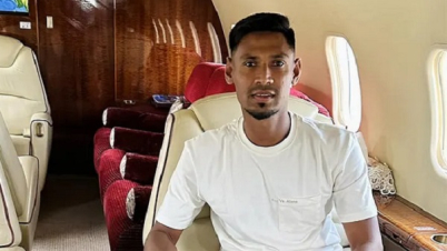 আইপিএল খেলতে ভারতে গেলেন মুস্তাফিজ