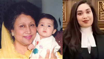 দাদির কোলে ছবি দিয়ে জাইমার আবেগঘন পোস্ট