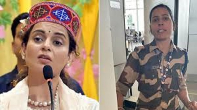 বিমানবন্দরে চড়  খেয়ে ভিডিও বার্তায় কি বললেন  কঙ্গনা