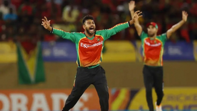 সিপিএল অভিষেকেই বাজিমাত মিরাজের