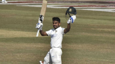 মিরাজের সেঞ্চুরিতে দ্বিতীয় দিন শেষে ৩৫৫ রানে এগিয়ে বাংলাদেশ