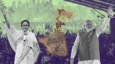 পশ্চিমবঙ্গ নির্বাচন: তৃণমূল-বিজেপির হাড্ডাহাড্ডি লড়াইয়ের আভাস