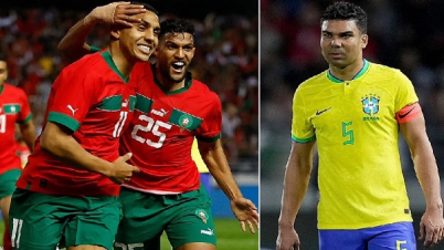 মরক্কোর কাছে হেরে গেল পাঁচবারের বিশ্বচ্যাম্পিয়ন ব্রাজিল