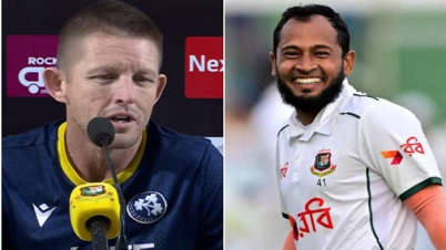 ঘুম ভাঙে ভোরে, সবার আগে মাঠে— মুশফিকে মুগ্ধ মালান