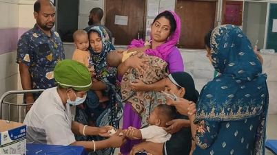৩০ উপজেলায় চলছে হামের টিকাদান, পাচ্ছে যেসব শিশু