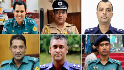 বিপ্লব, ইকবাল, রুহানীসহ ৬ পুলিশ কর্মকর্তা চাকরিচ্যুত