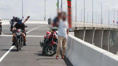 পদ্মা সেতুতে নেমে ছবি তুললেই জরিমানা
