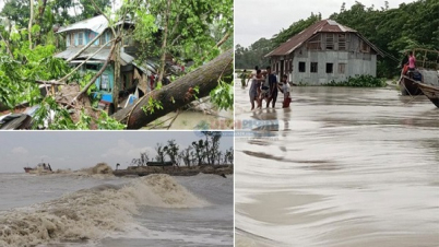 ভারত-বাংলাদেশে রেমালের তাণ্ডব: জলোচ্ছাস, নিহত ১৫