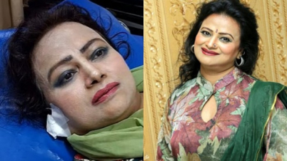 ছিনতাইকারীর টানে কান ছিঁড়ল বাপ্পারাজের নায়িকার, লাগল ৭ সেলাই ছিনতাইকারীর টানে কান ছিঁড়ল বাপ্পারাজের নায়িকার, লাগল ৭ সেলাই