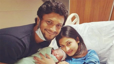 এবার পুত্র সন্তানের পিতা হলেন সাকিব