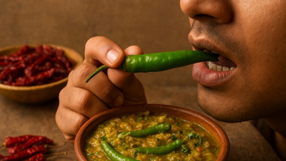 ‘ঝাল’ লাগে, তবু ঝাল খাই কেন?