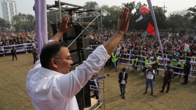 পদ্মা ব্যারেজ নির্মাণসহ একগুচ্ছ প্রতিশ্রুতি দিলেন তারেক পদ্মা ব্যারেজ নির্মাণসহ একগুচ্ছ প্রতিশ্রুতি দিলেন তারেক