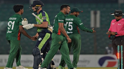 সাকিবের রেকর্ডে আয়ারল্যান্ডকে হারিয়ে সিরিজ জয় বাংলাদেশের